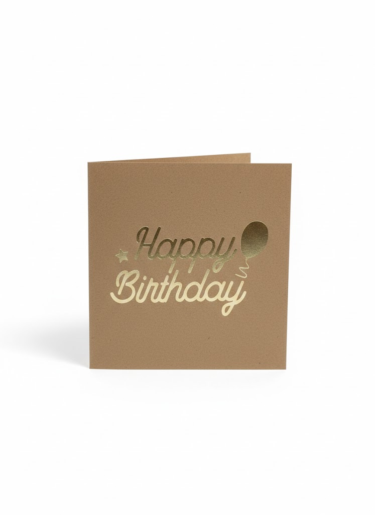 happy birthday craft card