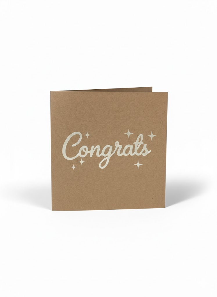 congrats card
