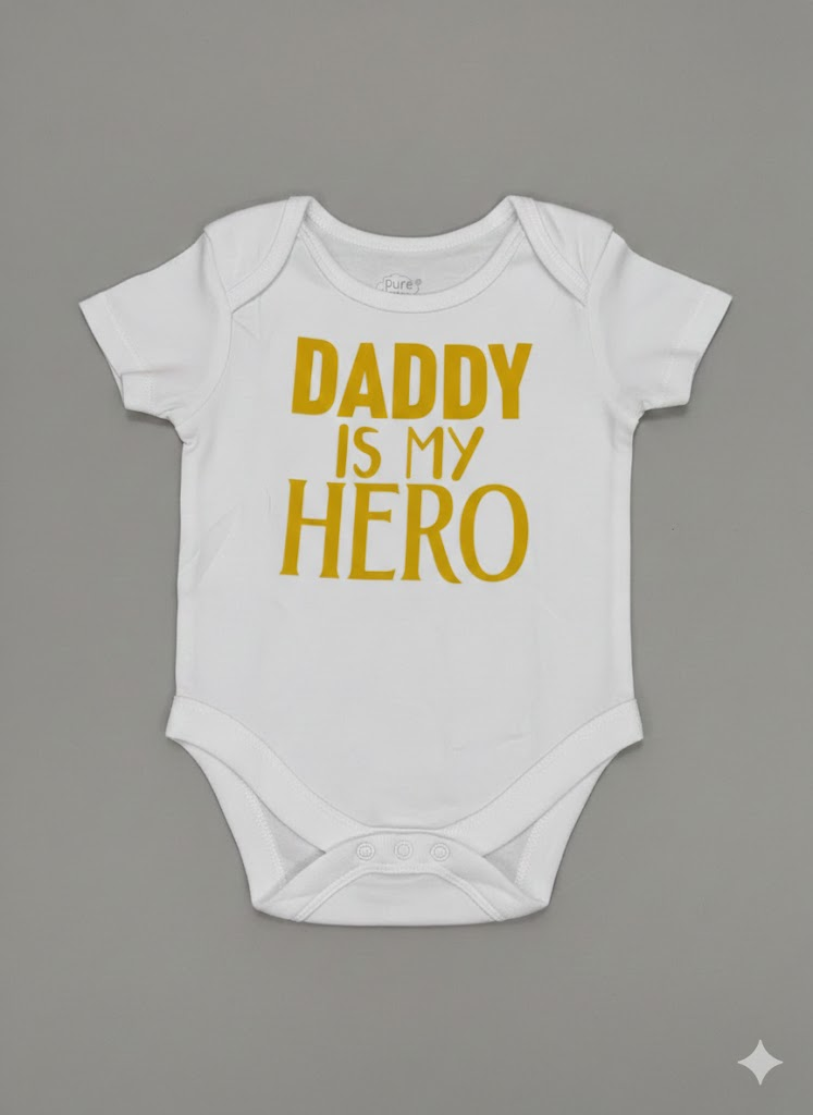 Daddy is my hero