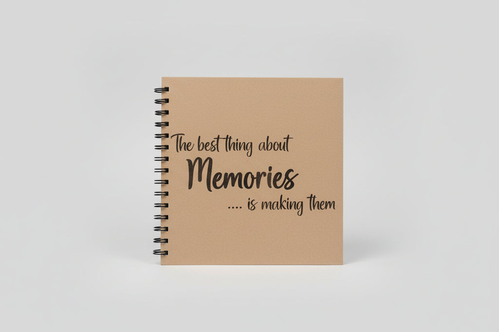 The best thing about memories is making them hardcover